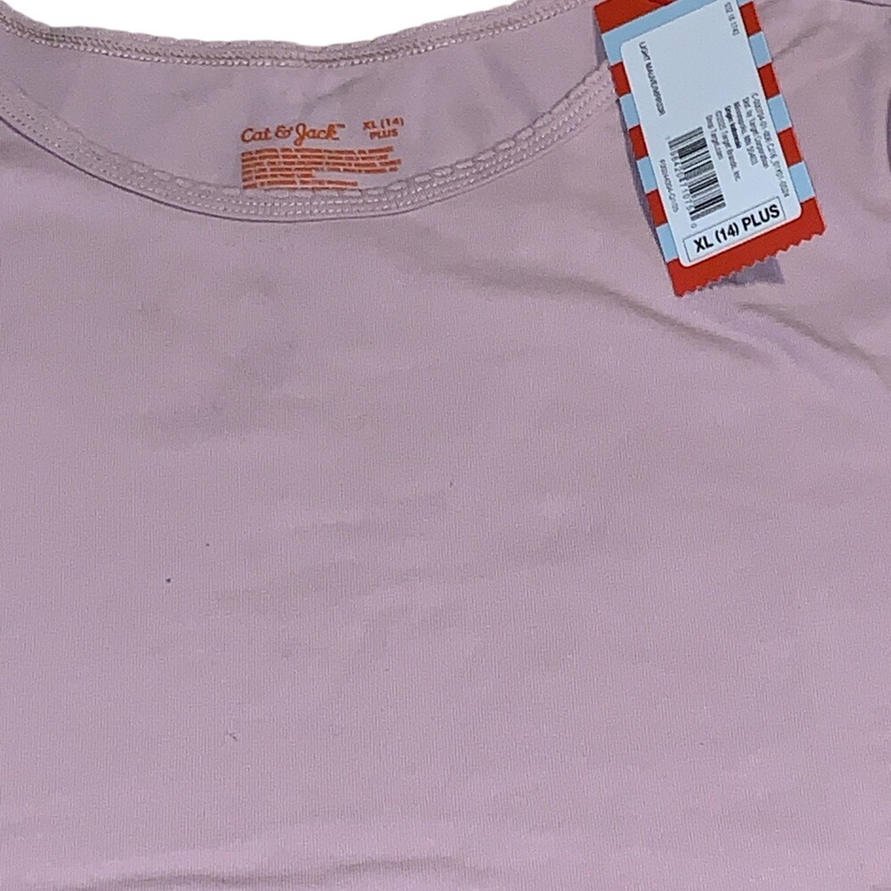 Cat & Jack Pink Short Sleeve Tee - Picture 2 of 2